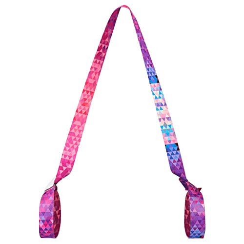 Correa para Esterilla de Yoga, Gym Carry Impreso Cinturón Hombro Ajustable Fitness Multifuncional Deportes Ejercicio Estiramiento Cintura Pierna, Todos los Tamaños Son Comunes Cover