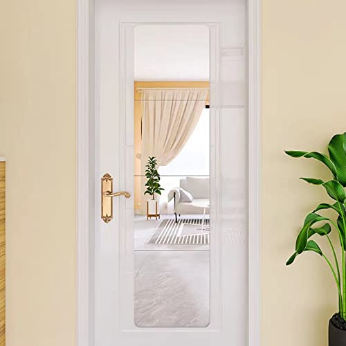 Image of JEOYOO Wall Mirror Full Length, Cheap Acrylic shatterproof Gym Mirrors for Home Gym, 12 inchX12 inch, 4 Pcs, Workout glassless Mylar Mirrors for Bedroom, On The Door, Gift Ideas, Kids Mirror