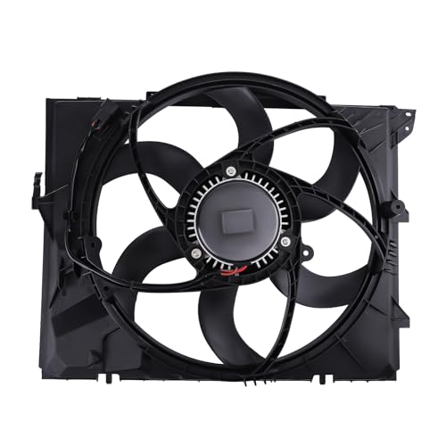 Image of maXpeedingrods 3 Pins Cooling Fan Assembly Brushless Motor 400W for BMW 325i E90 325x 330i 330xi 2006, 128i 2008-2013, 328i 2007-2013, 328xi 2007-2008 Z4 E89 2009-2011, 17427523259 17117590699