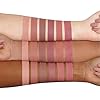 MAEPEOR Matte Liquid Lipstick 6PCS Nude Velvety Lip Gloss Kit Long-Lasting Wear Non-Stick Cup and Not Fade Lipstick Set for Warm or Cool Undertone (Nude Series, 6PCS-E)
