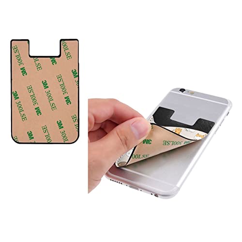 Gagaduck Cat Adhesive Phone Pocket Cell Phone Stick On Card Wallet Sleeve Credit Id Card Holder Compatible With Most Smartphones #TOP3