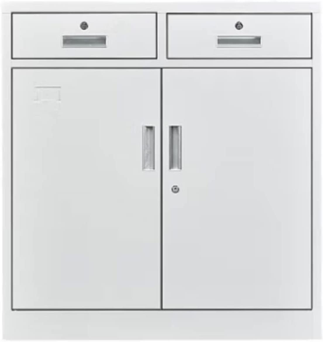 SaryEdge File Cabinet Metal Cabinet with Lock Steel File Cabinet with Lock Small Storage Cabinet Steel Vertical File Cabinet for Office Use,