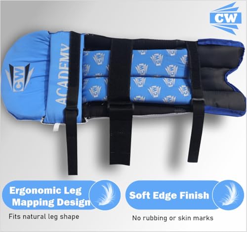 Image of CW Max Batting Cricket Kit|Protection Pads Gloves Set |Protection Gear Shock Absorption Comfort Performance Cricket Pads|Gloves Combo Match Guards Gloves |Batting Pads Gloves Arm Guard SB Blue