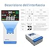 Anern 40A MPPT regolatore di carica solare 12V 24V Auto Con modalità di rilevamento della luce, LCD Display per pannelli solari 12V 24V Gel Sealed Flooded e batteria al litio #2