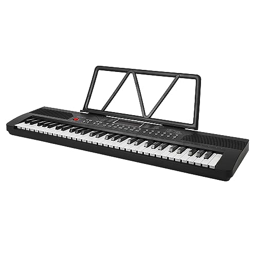 Piano à Clavier électrique 61 Touches avec Microphone, Multifonction – Piano électrique Professionnel Durable pour Débutants avec Câble Audio, Support de Partition - Les Beatles, Paul McCartney, John Lennon, RIngo Starr, George Harrison Piano à Clavier électrique 61 Touches avec Microphone, Multifonction - Piano électrique Professionnel Durable pour Débutants avec Câble Audio, Support de Partition