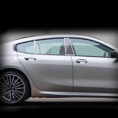 Anti-rayures : protection pilier de fenêtre BMW Série 8 G14 G15 G16 autocollant film noir
