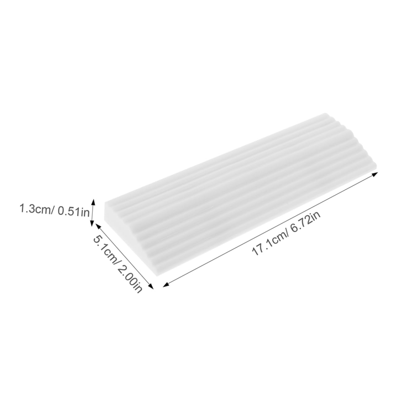 Alipis 4pcs Home Use Indoor Threshold Ramps Doorway Climbing Mats for Robots Wheelchair Transitioning Ramp Non-Slip Rubber Mats