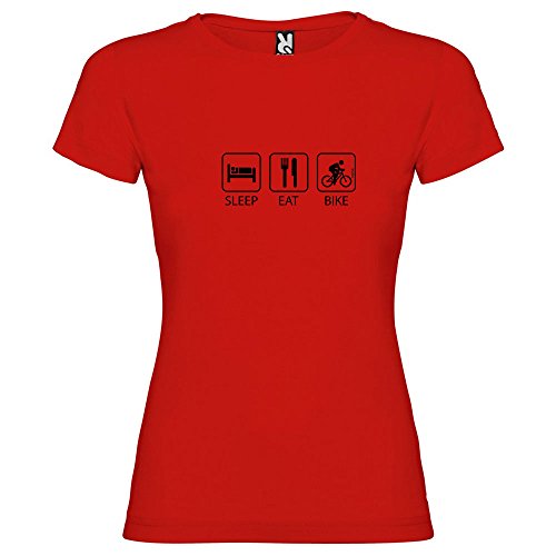 Kruskis 11502145LS120 Camiseta, Mujer, Rojo, L