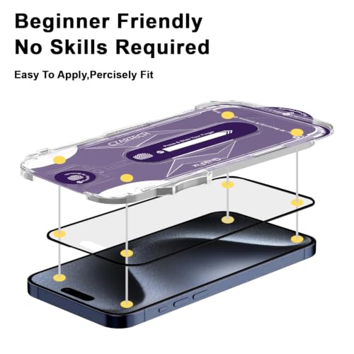 Czartech Store Czartech iPhone 15 Pro Max Tempered Glass Screen - Image 3