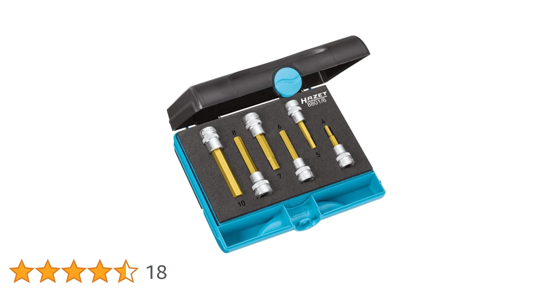 Amazon | HAZET(ハゼット) 8801/6 プロフェッショナル ソケット
