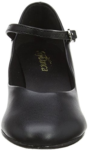 Chaussures de claquettes So Danca fille Ch50 noir avec fers