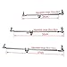 CKPSMS Brand -24CM Ball Joint Treadle Rod System for Industrial Sewing Machines (KP-19193 24CM)