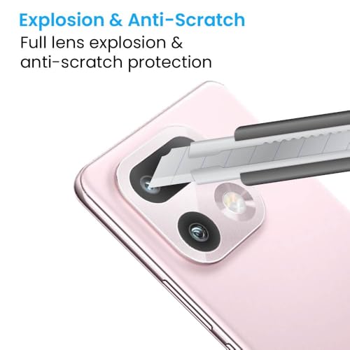 Image of FIRST MART Camera Lens Protector for Realme 16 Pro Plus | 9H Tempered Glass, HD Clear, Scratch Resistant, Anti-Fingerprint, Case-Friendly | Crystal Clear, Pack of 1