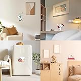 TuskimiDecor 10枚セット 人気 かわいい スヌーピー キャラクター カラー ウォールステッカー 北欧 おしゃれ アート 壁紙シール 防水 剥がせる ステッカー 韓国 ウォールペーパー 装飾 可愛い snoppy 幼稚園 保育園 店舗装飾 インテリア 子供用 部屋飾り 玄関 DIY ウォールシール 窓ステッカー 冷蔵庫ステッカー