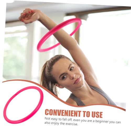 POPETPOP Equipamento de fitness com braçadeira fitness equipamento casa mulheres exercitam aros de b