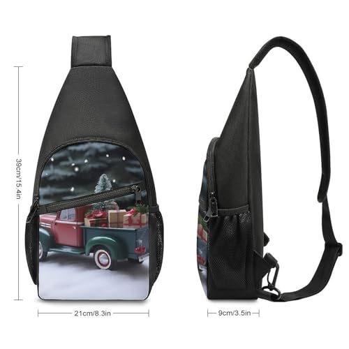 Mochila tipo sling para día de senderismo y uso casual miniatura 2