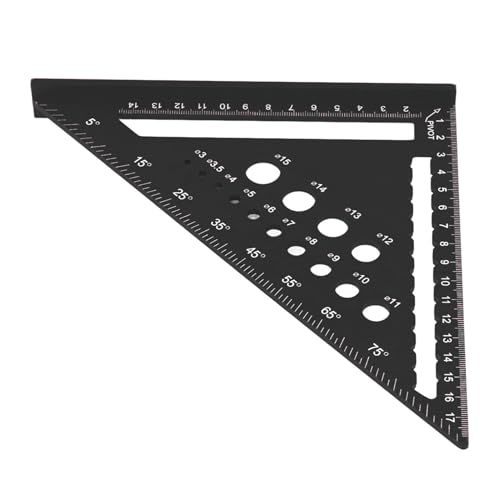 Regla para carpintería de 7 pulgadas Acouto miniatura 5