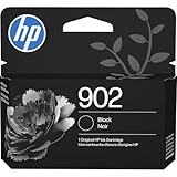 HP 902 Black Ink Cartridge | Works with OfficeJet 6950, 6960 Series, OfficeJet Pro 6960, 6970 Series | Eligible for Instant Ink | T6L98AN