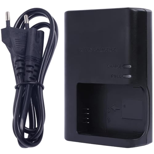 LC-E12 Akkuladegerät Kompatibel mit Canon LP-E12 LC-E12E Akkus für Canon EOS M M2 M10 M50 M50 Mark II M100 M200 100D Rebel SL1 PowerShot SX70 HS Kamera Power