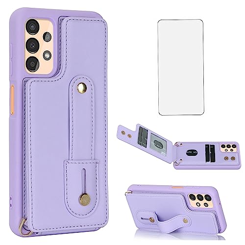 Housse Samsung Galaxy A53 5G violette idéale pour voyager léger avec vos cartes de crédit