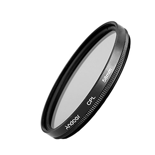 Andoer 58 mm UV + CPL + Star8 + close-up (+1 +2 +4 +10) filtro de fotografia ultravioleta circular p