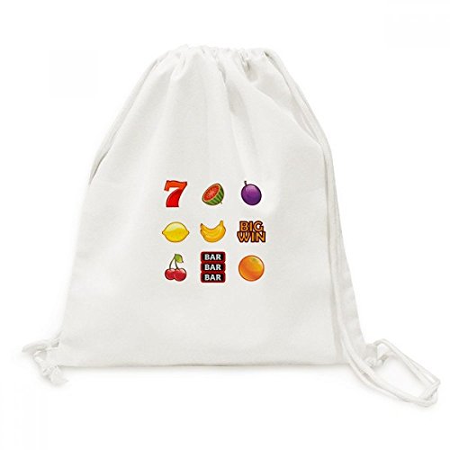 Sac de voyage Drawstring Backpack en toile robuste à fermeture rapide par cordon
