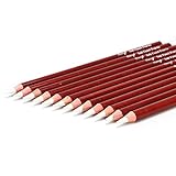 Pastel White Pencils, Soft Sketch Pencils Set for Artist Drawing, Blending - Art Pencils by Bianyo