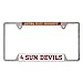 NCAA Arizona State University Metal License Plate Frame