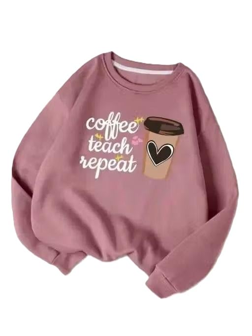 Women Stylish Oversized Printed Stshirt Soft Fleece Winter r Casual Hoodie for Daily Fashion-image-34
