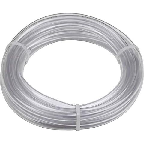 Meister PVC-Schlauch glasklar - 4 m x 8 mm - Ohne Gewebeeinlage - Zum Durchleiten von Luft und Flüssigkeiten - Für drucklose Anwendungen / Luftschlauch / Aquariumschlauch, Transparent, 9920360 Cover