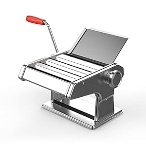 Xnxysmkj Edelstahl Manuelle Nudelmaschine