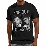 Enrique Musics Iglesias Shirt Men's Short Sleeve Graphic T-Shirt Casual Shirts Summer Tops for Men Women