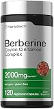 Horbäach Berberine with Ceylon Cinnamon Complex | 120 Veggie Capsules