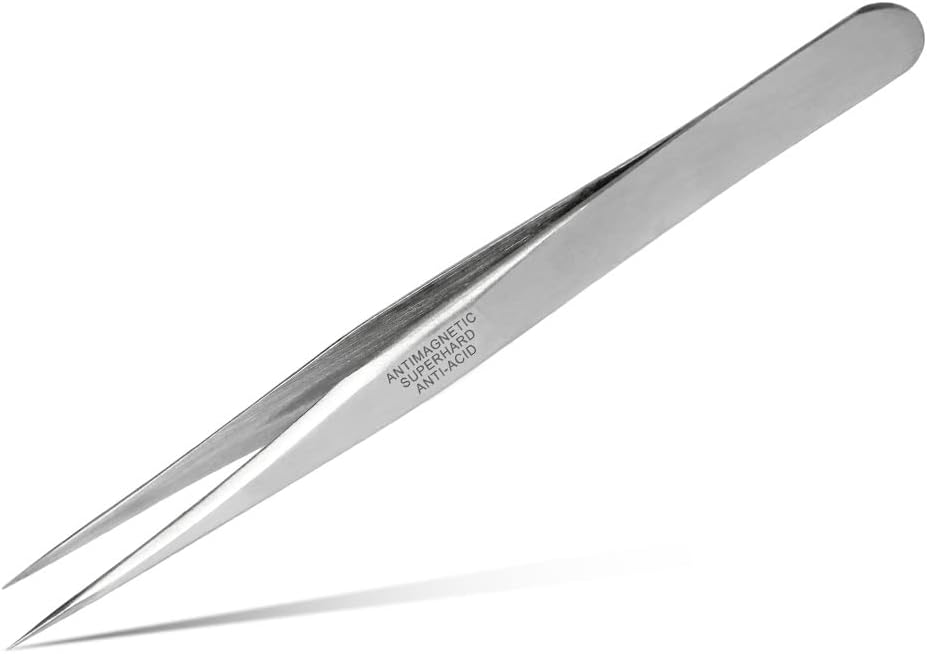 Vetus Tweezer Non-magnetic Stainless Steel Pointed Tip ST-10