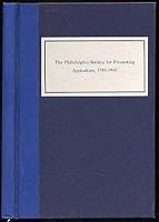 The Philadelphia Society for Promoting Agriculture, 1785-1955 B004AZGDVG Book Cover