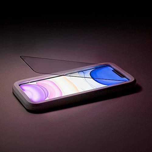 Spigen AlignMaster Full Coverage Tempered Glass Screen Protector for iPhone 11 and iPhone XR - 1 Pack