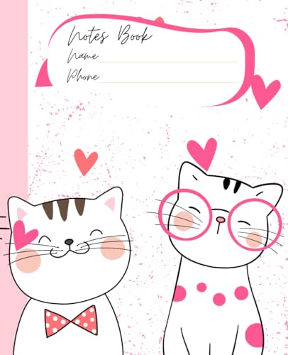 Cat notebook with code 0013: Super cute cat notebook with code 0013