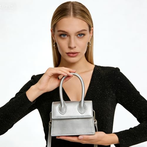 Image of Cute Purse Mini Crossbody Bags for Women Top Handle Clutch Handbag | Cute