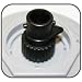 ADVANCED ELEMENTS Inline Valve Adaptor with Pressure Gauge