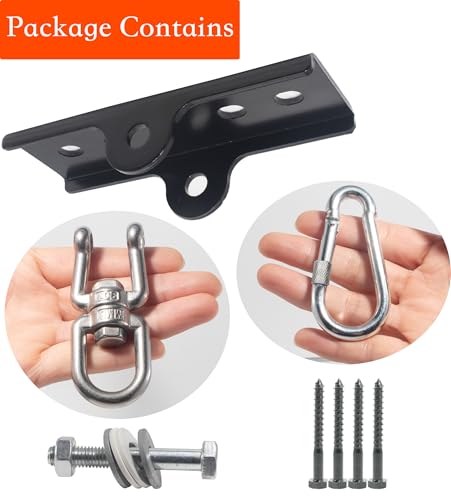 image for Firofend Upgraded 360 Swivel Mount for Punching Bag Hanger. Punching B