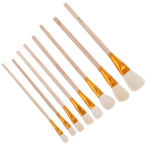 BESTYASH 8pcs Pollinator Tool Set Hand Pollination Brushes for Fruit Trees Succulents Vegetable Garden Plants Manual Pollinating Pens for Yard and Home Use