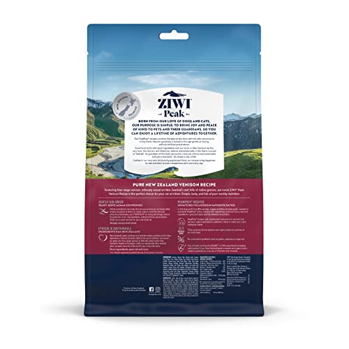 Ziwi Peak Air-Dried Cat Food – All Natural, High Protein, Grain Free & Limited Ingredient With Superfoods (Venison, 14 Oz) #TOP2