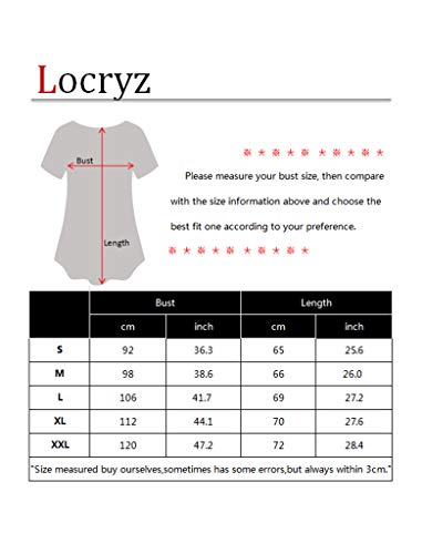 Locryz Women's Summer V Neck Raglan Short Sleeve Shirts Casual Blouses Baseball Tshirts Top S Green #TOP3