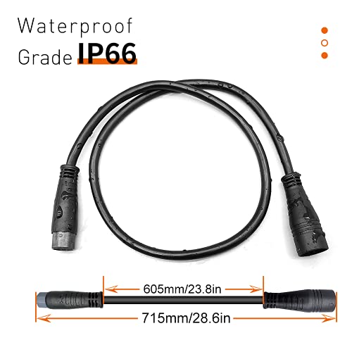 Conector impermeável de 2 pinos, 3 pinos, 4 pinos, 5 pinos, 6 pinos, 8 pinos, 9 pinos, conector à pr