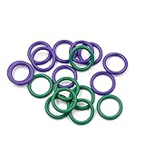 HSHULING 270pcs 18 Größen Universal Car Klimaanlage Hnbr o Ringe Auto Auto Reparaturwerkzeuge Gummi -Klima -Kältemittel -Ring -Set (Color Name : Purple with tool)