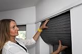 Schellenberg 66282 izolacja termiczna, 2-częściowa o grubości 25 mm – 100 x 50 cm, izolacja rolety