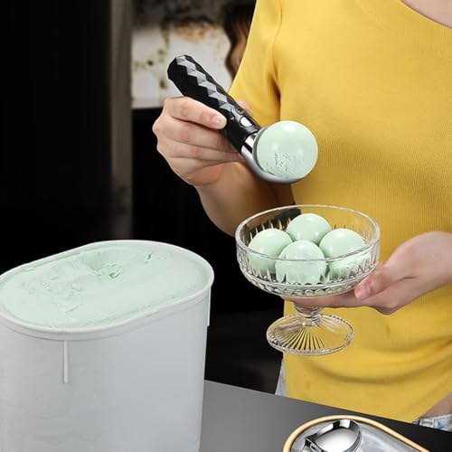 Cuchara de helado con calefacción portátil para bolas de frutas y pasteles 3