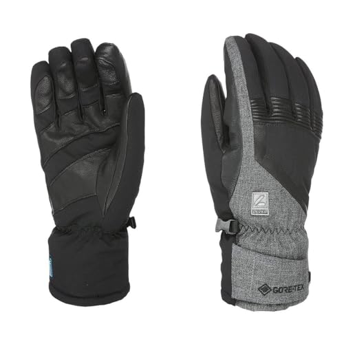 Level I-Super Radiator Guanti da Uomo, Gore-Tex Black-Grey, 8,5