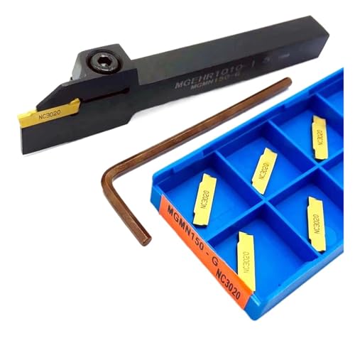MGEHR 1010-1.5 Herramienta de Ranurado Cilíndrico con Inserto de Carburo