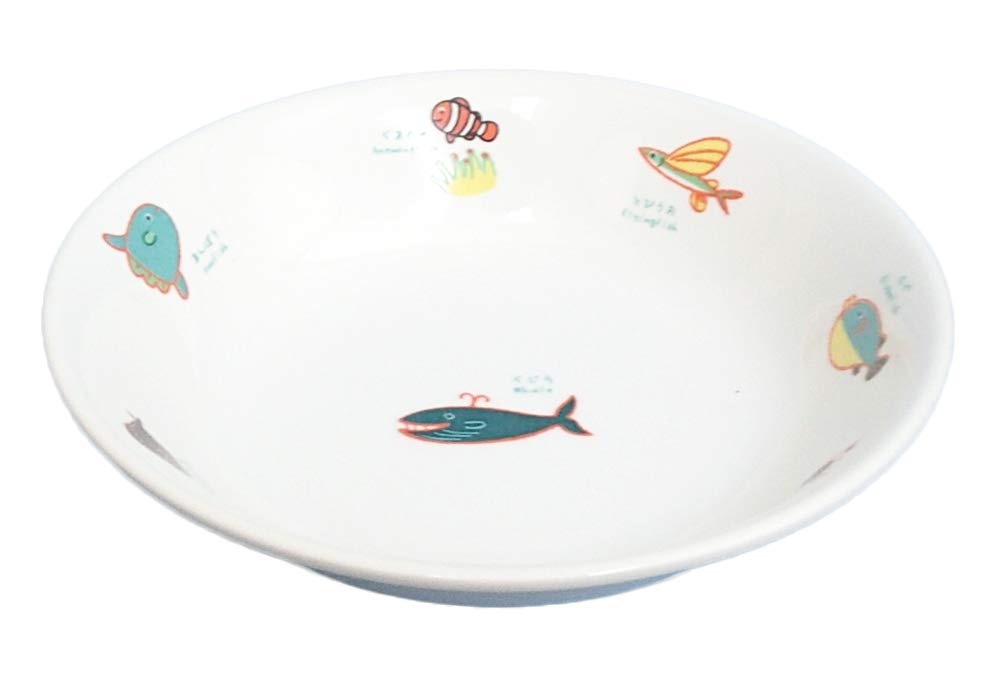 Amazon | フルーツ皿 シーワールド 給食 食器 強化磁器 陶器 日本製